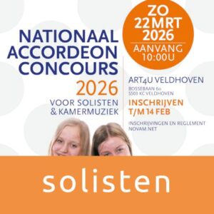 Deelname Concours Solisten en Kamermuziek 2026 - solisten